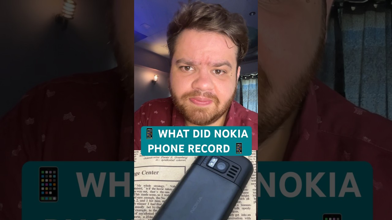 Nokia Phone Records Shocking Moments 📱