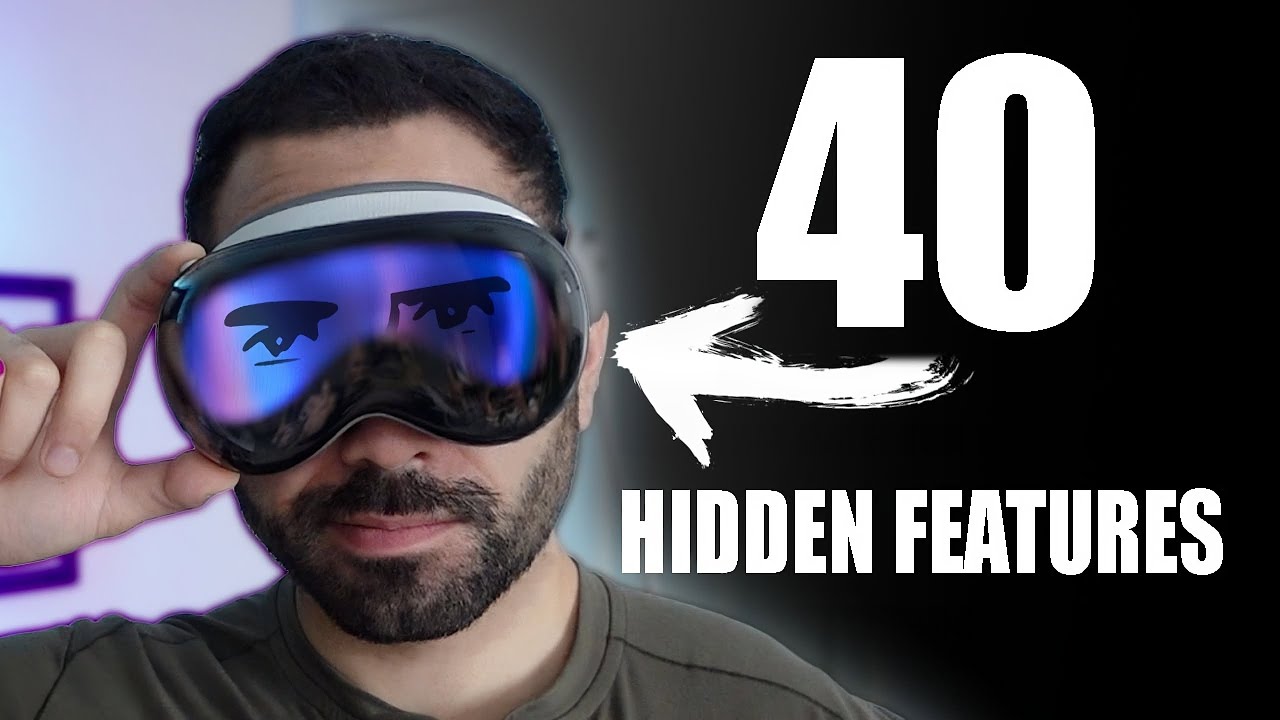 40 Hidden Apple Vision Pro Tips & Tricks | YOU HAD NO IDEA EXISTED!!!