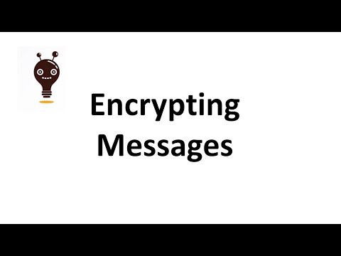 Encrypting and Decrypting a Message