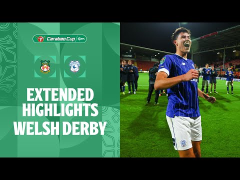 WELSH DERBY! | Wrexham v Cardiff City Extended Highlights