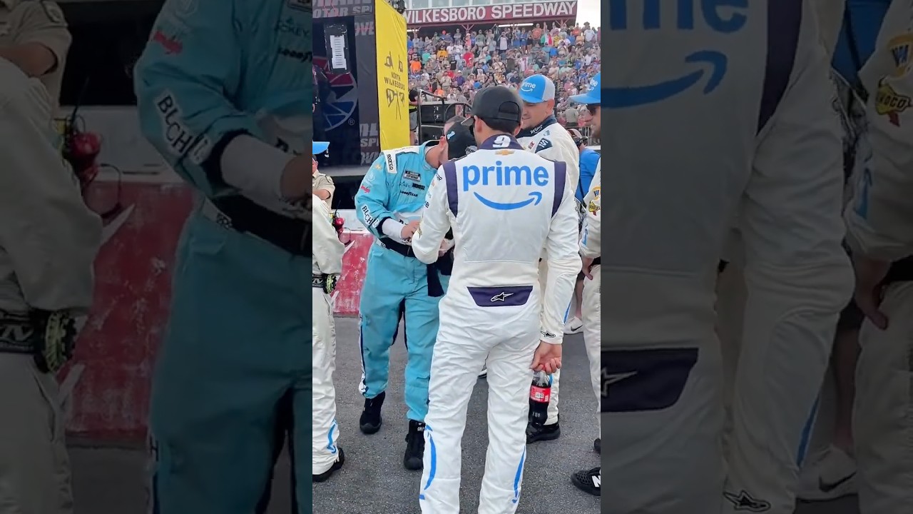 Hilarious Pit Crew Prank on NASCAR Stars Ryan Blaney & Chase Elliott π
