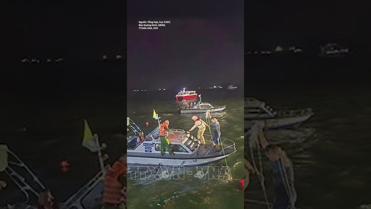 Vụ Lật Tàu Du Lịch Hạ Long: 28 Thi Thể Được Tìm Thấy, Trong Đó Có 8 Trẻ Em 😢