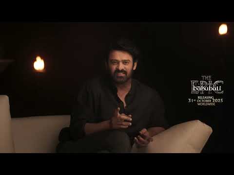 Baahubali - The Epic Prabhas Byte | Rana | SS Rajamouli | 31st October 2025