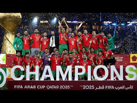 Arab Cup 2025 Final: Morocco vs Jordan ⚽