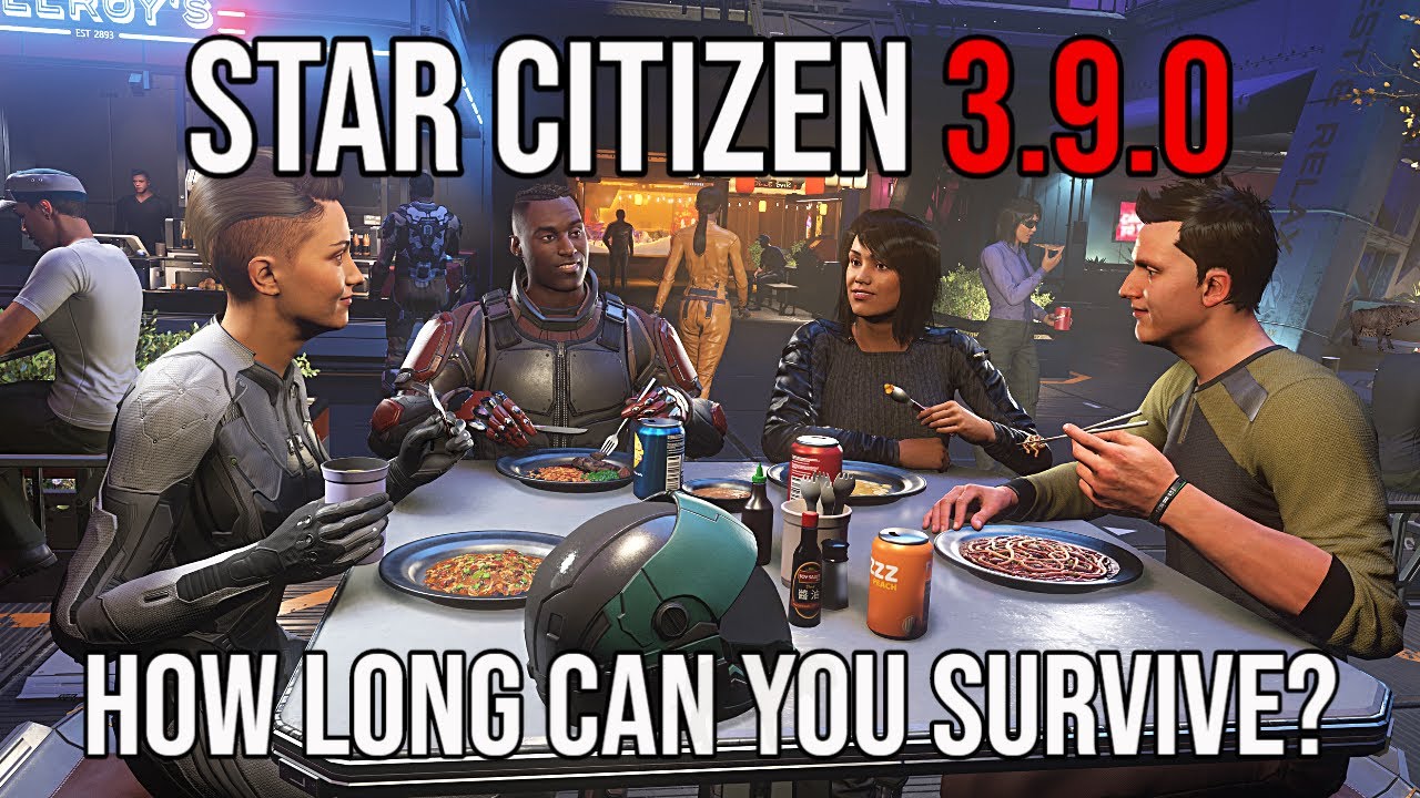 Star Citizen 3.9.0 HOW LONG CAN YOU SURVIVE?