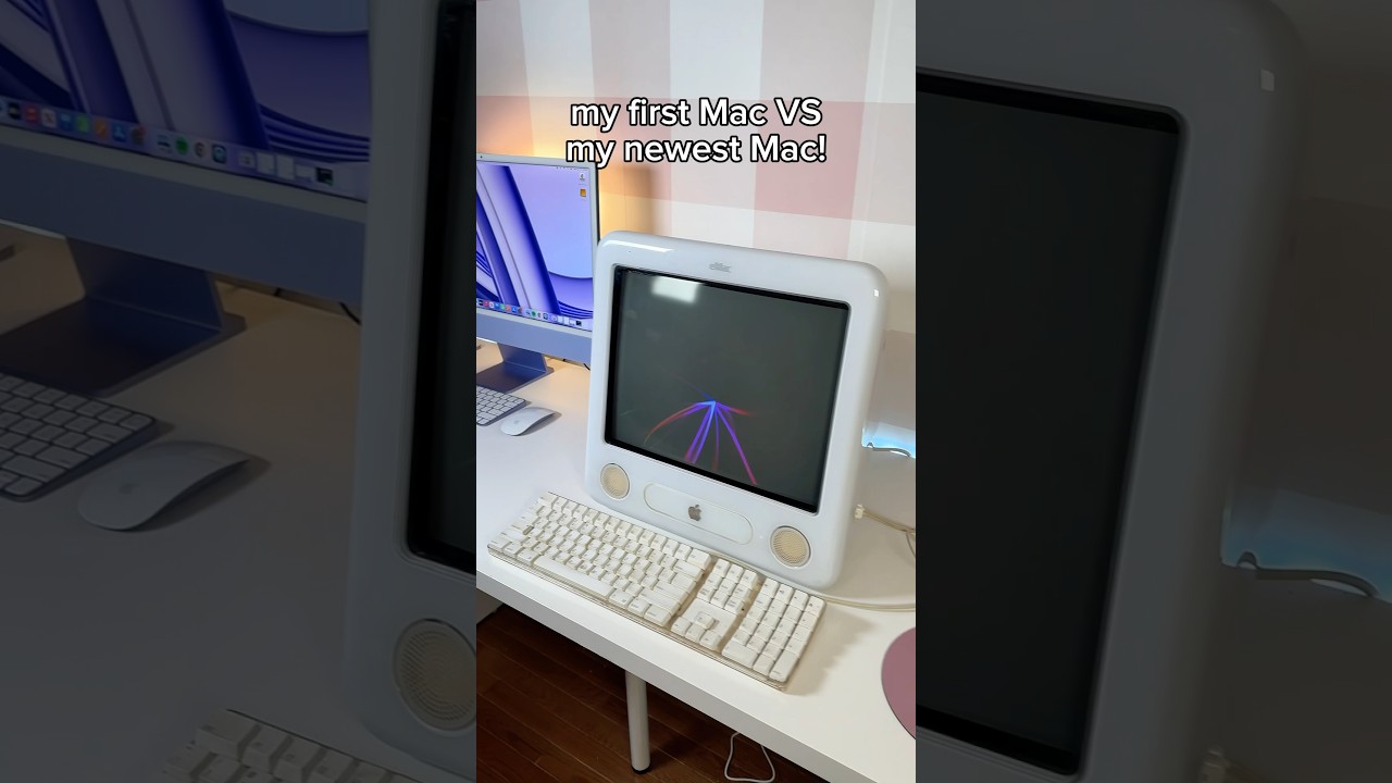 Retro Computer - 2000s Mac! #apple #y2k