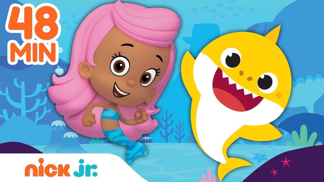 48 Baby Shark & Nick Jr. Friends Compilation 🦈