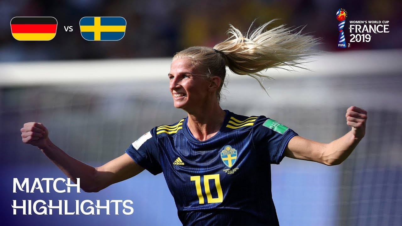 Germany vs Sweden | FIFA Women’s World Cup 2019 Highlights