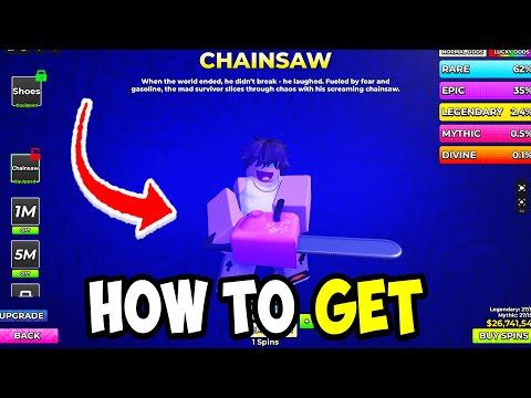 How To GET CHAINSAW WEAPON SHOWCASE In Hunty Zombie! | Roblox Hunty Zombie Chainsaw Update