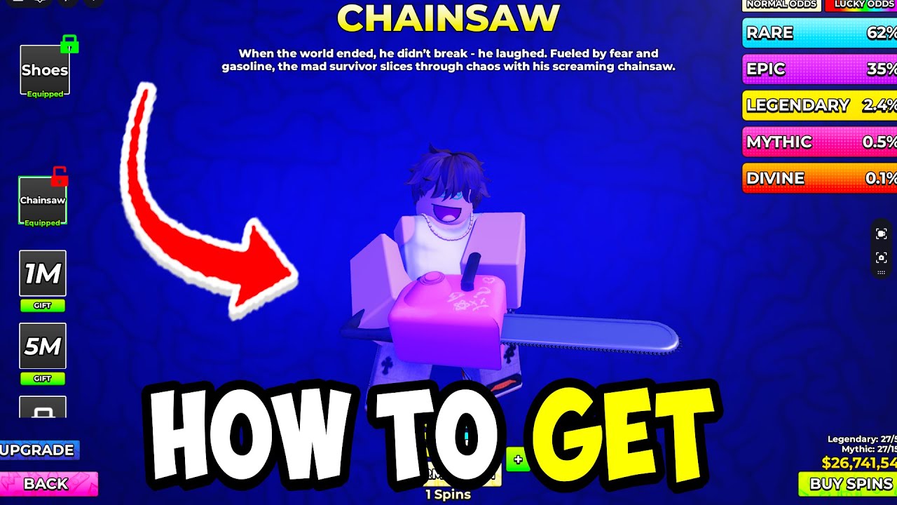 Unlock the New Chainsaw Weapon in Roblox Hunty Zombie! 🔥