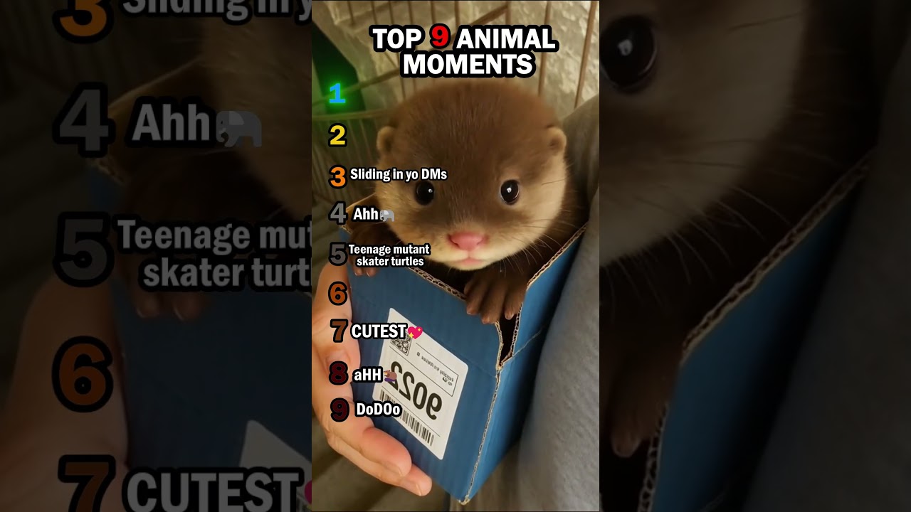 Top 9 Cutest and Unbelievable Animal Moments! Part 2