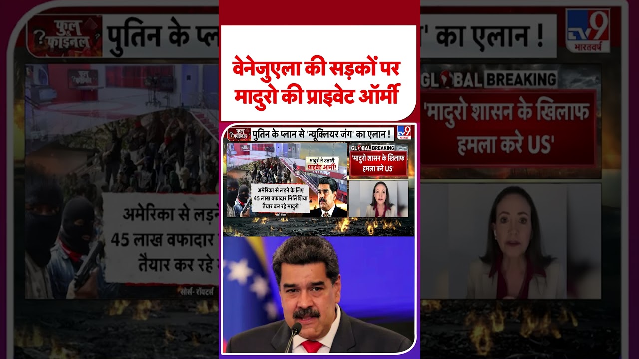 Venezuela-USA Tensions: Maduro's Private Army on the Streets 🇻🇪