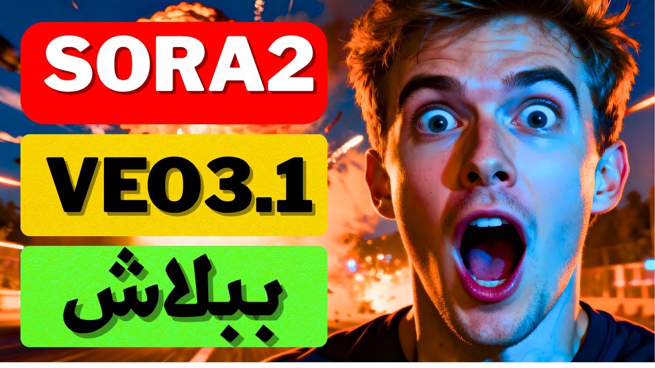 3 أفضل 3 مواقع مجانية لتشغيل VEO 3.1 و SORA 2 بدون VPN🔥