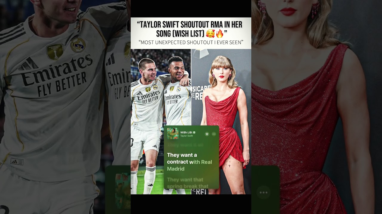 Taylor Swift Embraces Her Madridista Spirit