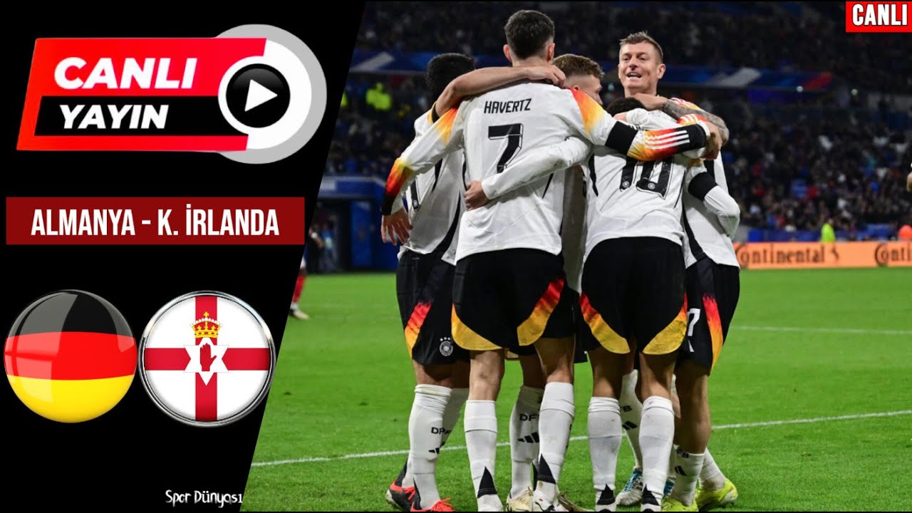 Almanya - Kuzey İrlanda Maçı Özeti | 2025 Dünya Kupası Elemeleri