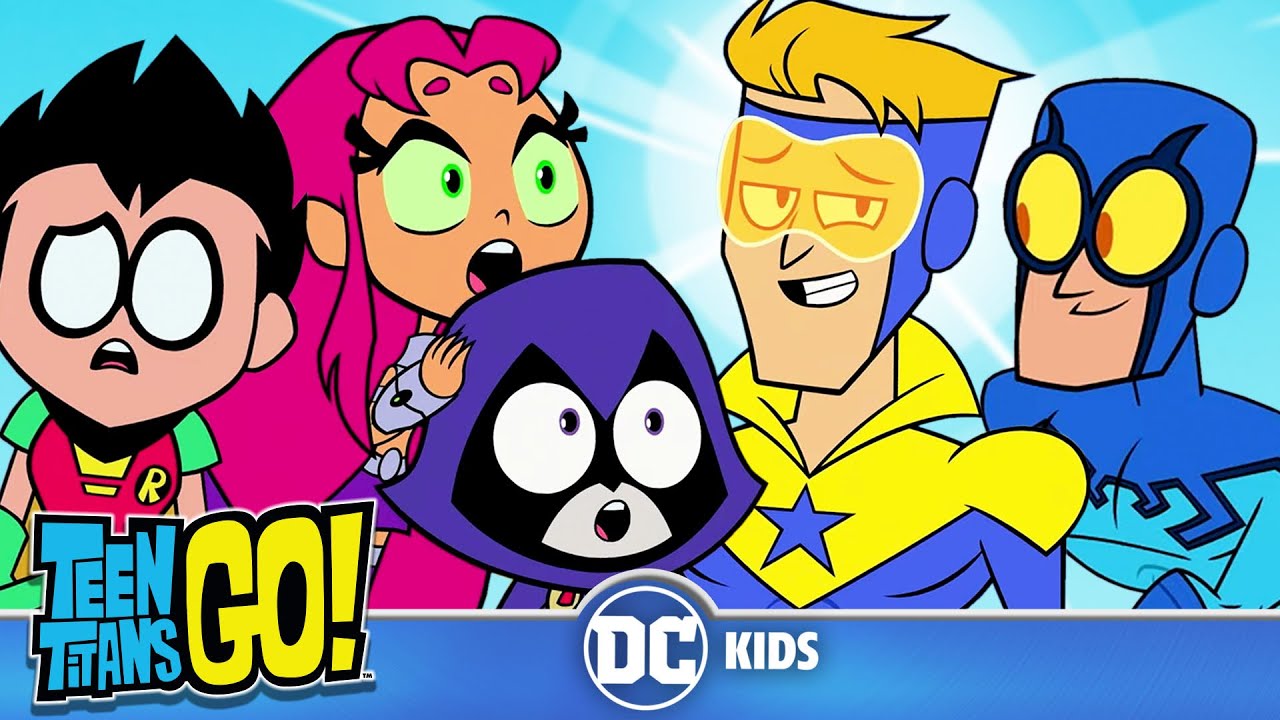 Best of Blue Beetle & Booster Gold | Teen Titans Go! | @dckids