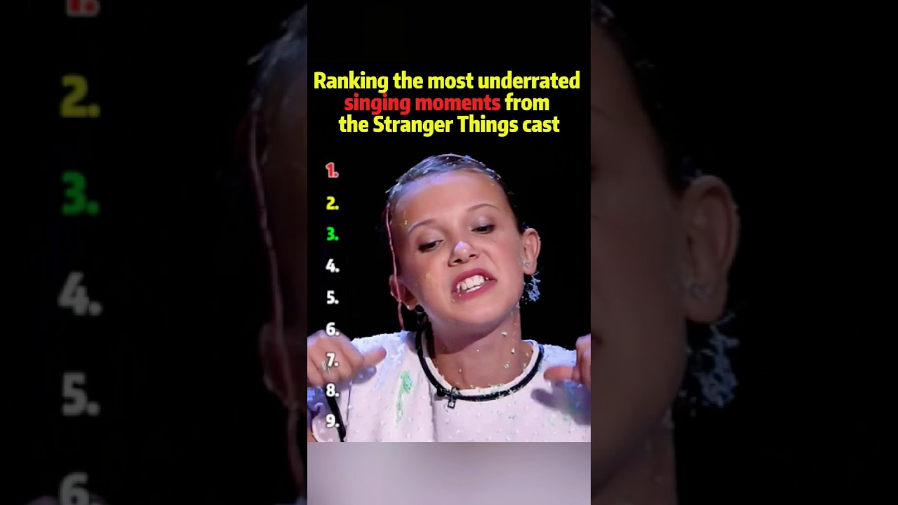Top Underrated Singing Moments from the Stranger Things Cast 🎤