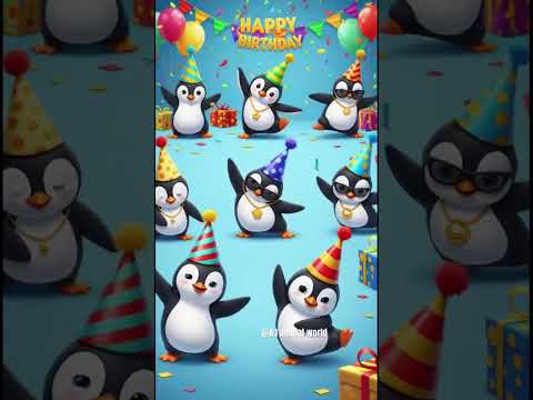 Who are you going to sing to? #happy #happybirthday #penguin #party #aihiphop #celebration