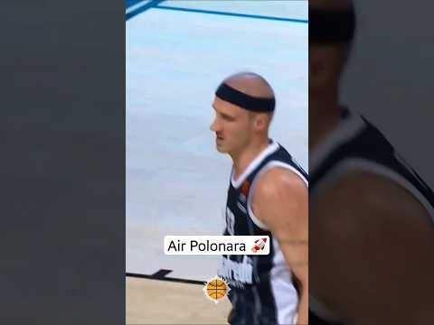 Achille Polonara soared up high for the putback slam in Euroleague round 22 🚀  Follow us for more! 🔥