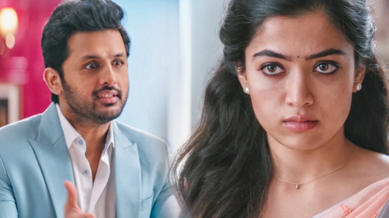 नितिन रश्मिका मंदाना को ऑफिस देखने के बहाने ताड़ रहा है! 🚶‍♂️