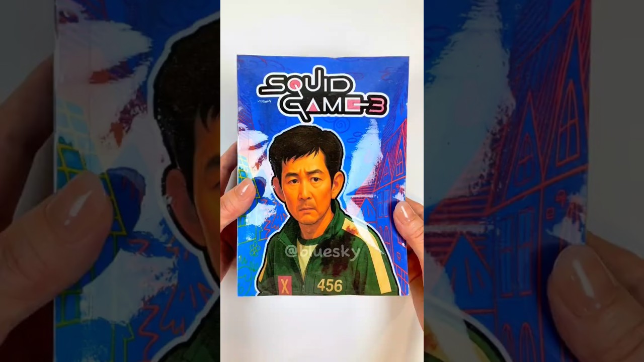Squid Game 3 Game Book ๐ฆ Papercraft & ASMR