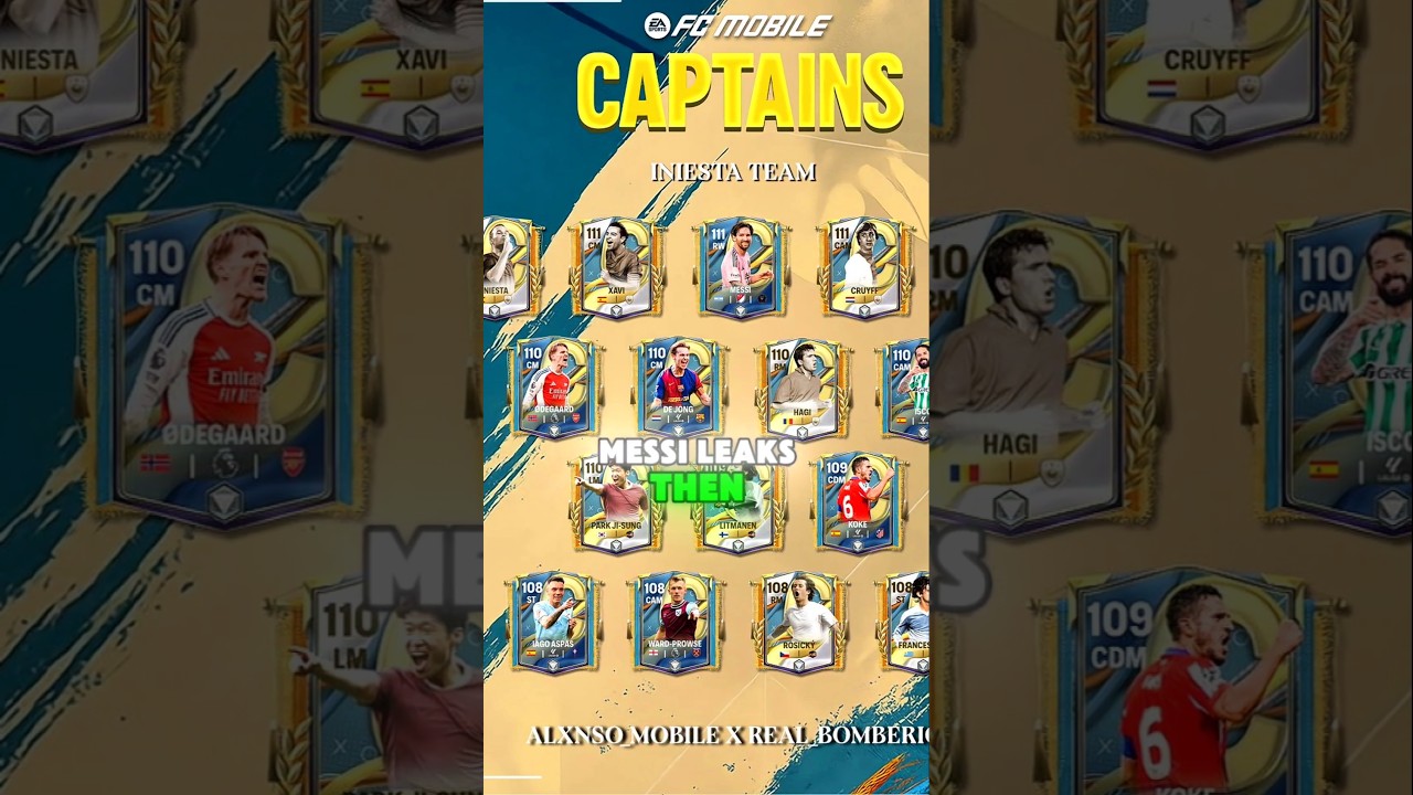Unlock New Captain Ronaldo & Messi Event Leaks in EA FC Mobile 25! ⚽