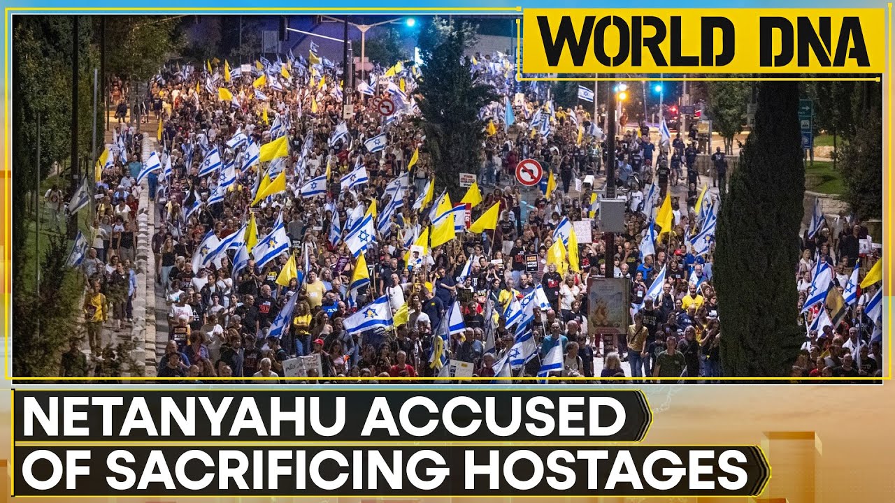 Jerusalem Protest Demands Gaza Hostages' Release ✊