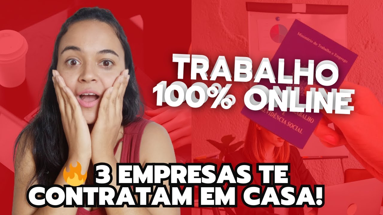 Top 3 Empresas para Trabalhar Meio Período em Casa 🏡
