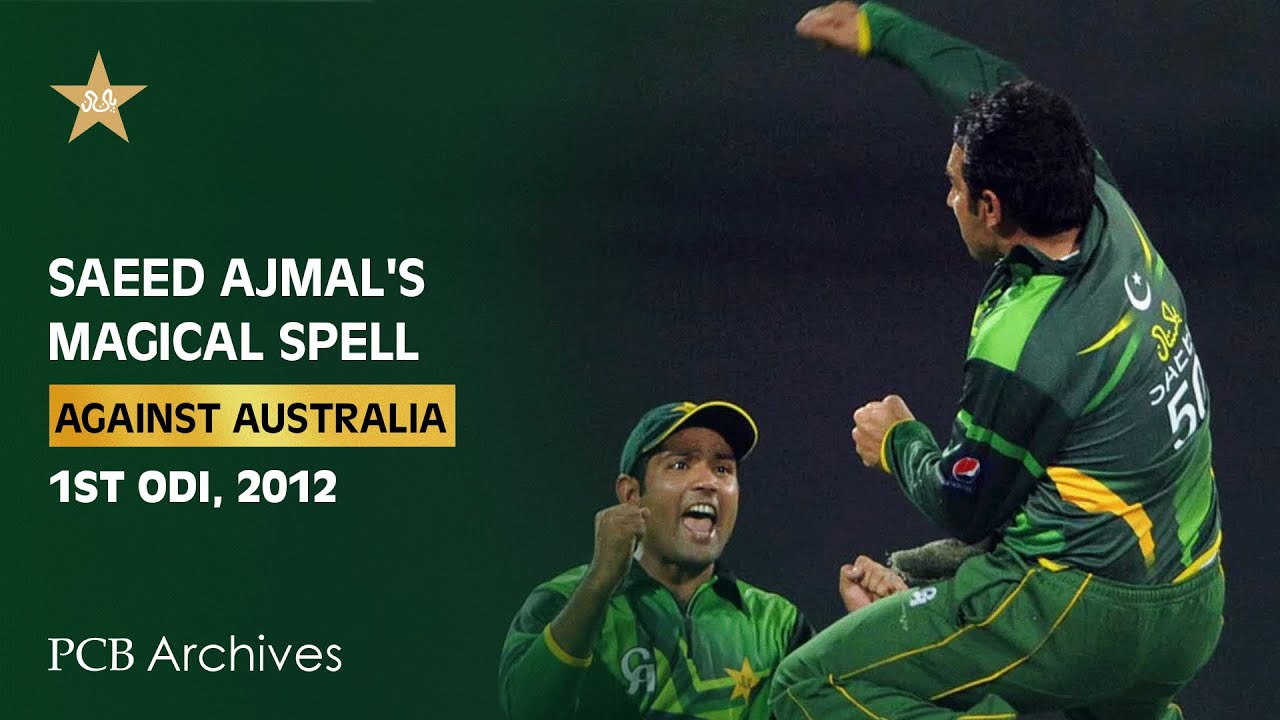 PCB Archive - Saeed Ajmal's Magical Spell | PAK vs AUS 1st ODI, 2012 | PCB | M4B2A