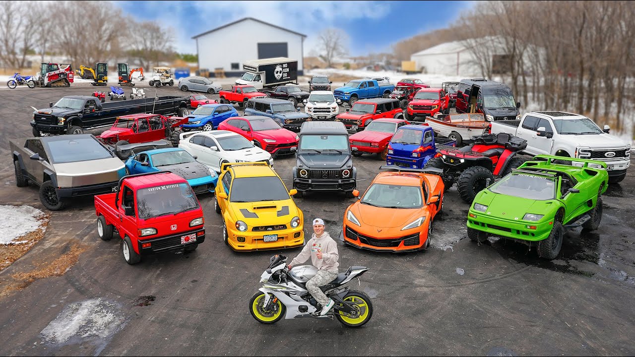 CboysTV Car Collection Tour ๐ (100+ Vehicles)