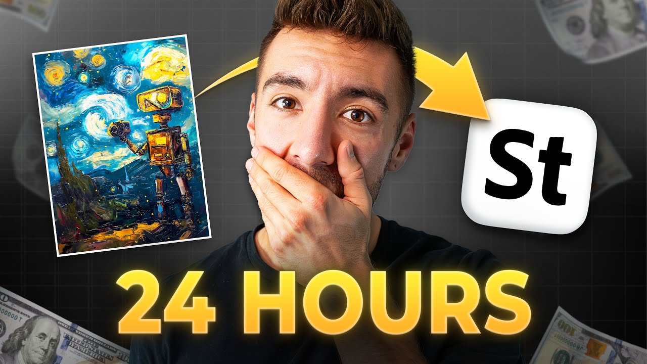 I Uploaded 1,000 AI-Generated Images to Adobe Stock in Just 24 Hours 🚀