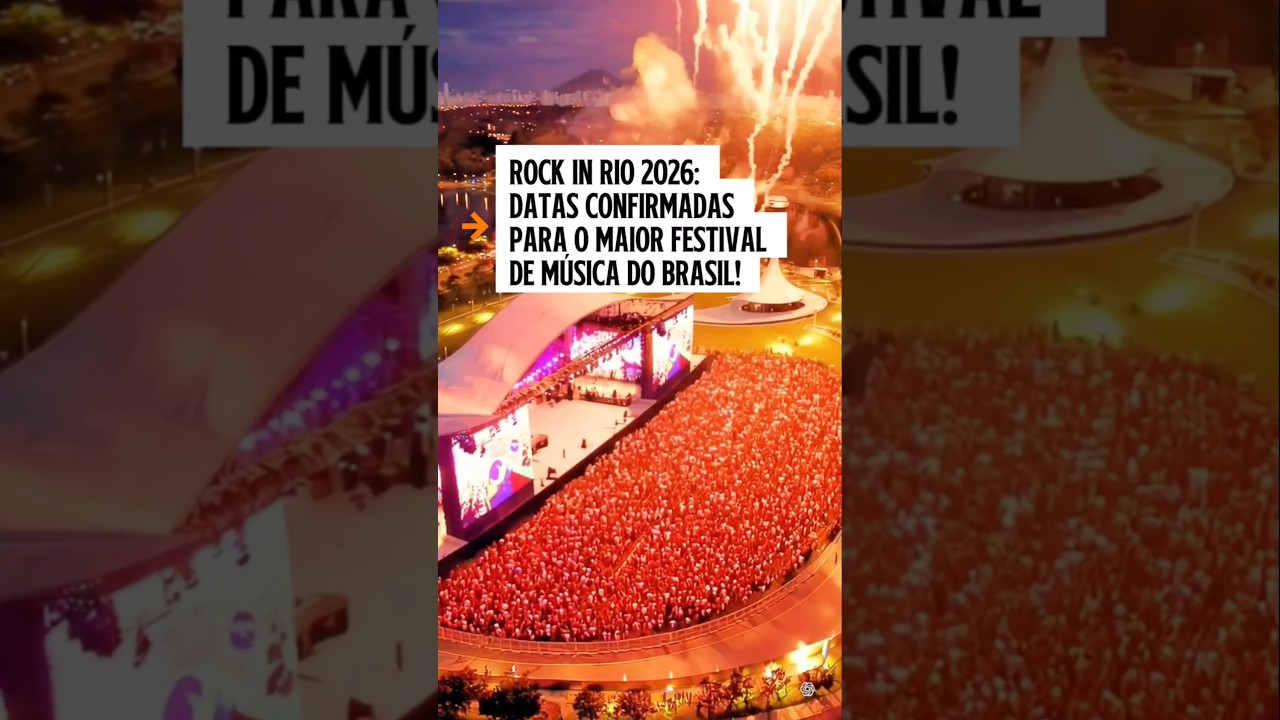 Rock in Rio 2026 Confirmed! 🎸