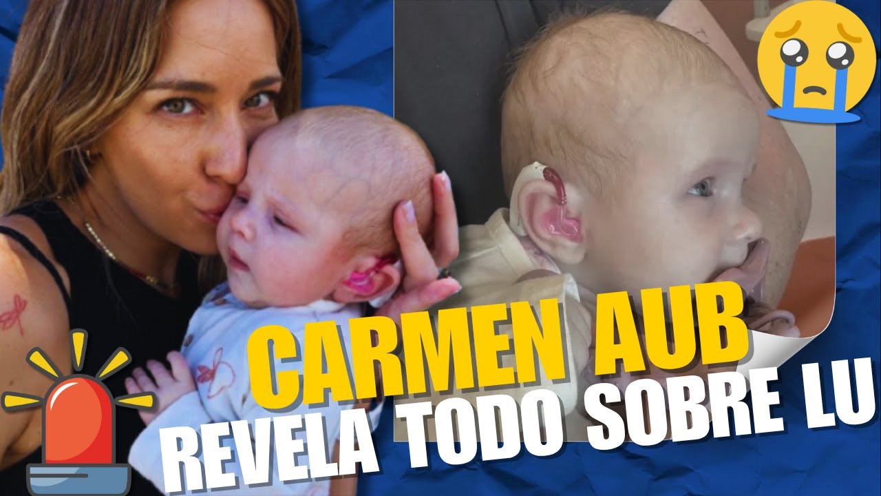 Carmen Aub revela cómo descubrió la discapacidad de su hija 💔