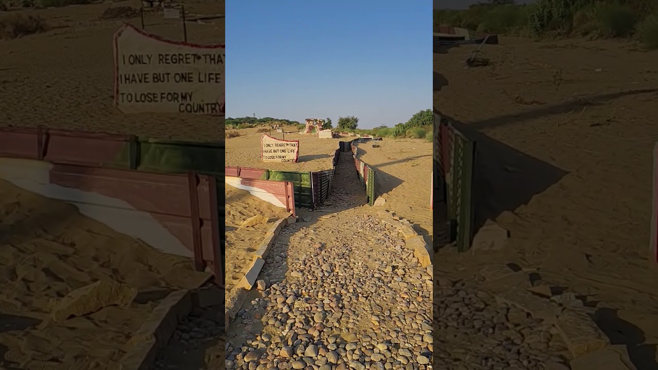 Longewala Border 🇮🇳: 1971 War Site