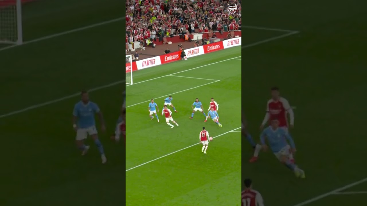 Gabriel Martinelli Nets Dramatic Late Winner vs. Manchester City ⚽