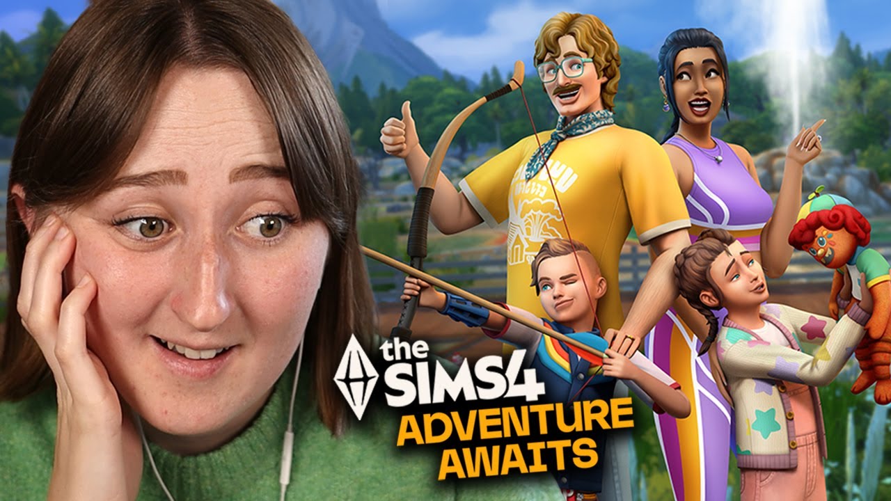 The Sims 4: Adventure Awaits Expansion! 🏨