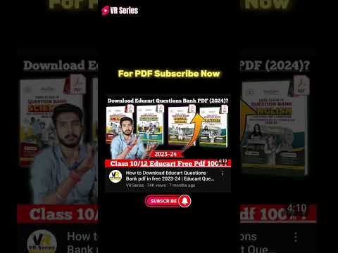 How to Download Educart Sample Paper pdf in Free 2024 | Educart PDF Download