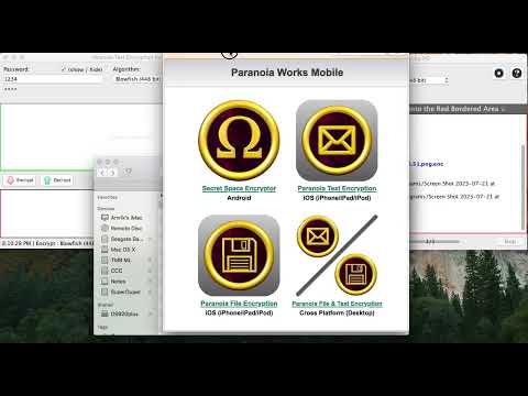 Message Encryption and Steganography on PC