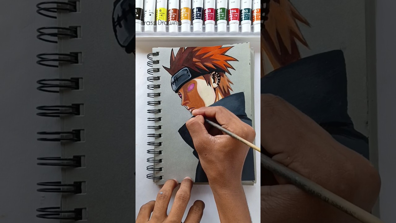 Naruto Pain Drawing 🎨