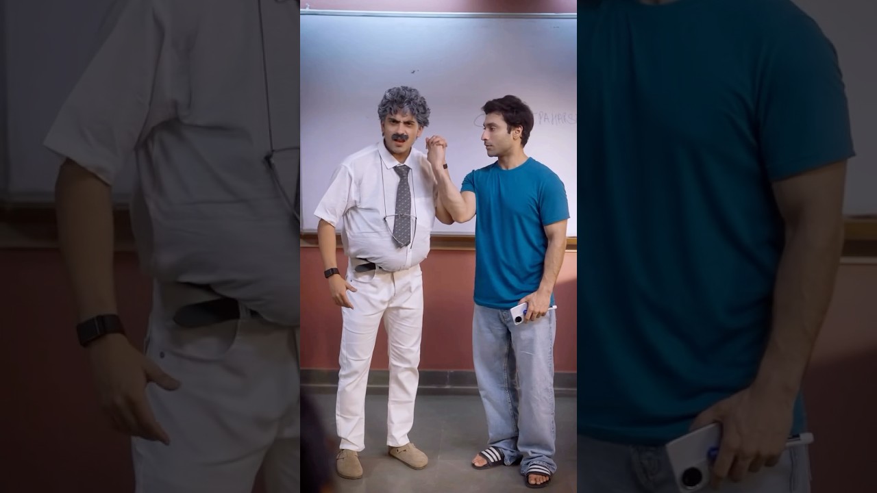 Purav Jha & Harsh Beniwal's Hilarious 3 Idiots Parody 😂 | Must-Watch Shorts