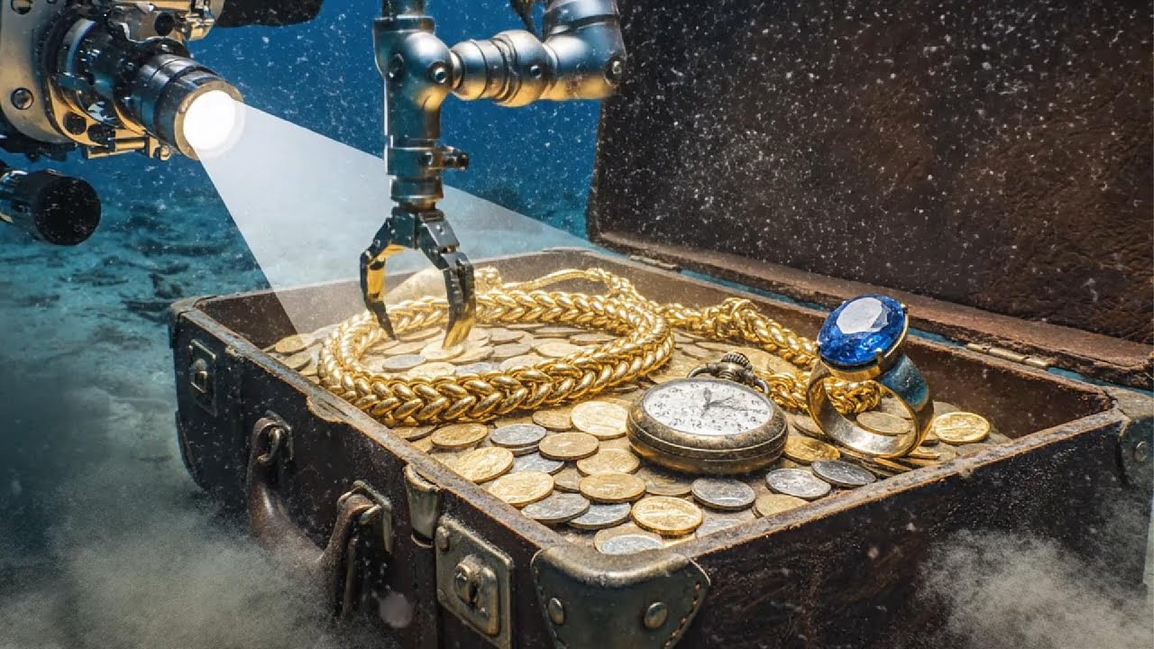 Titanic’s Hidden Luggage Discovered After 113 Years Beneath the Atlantic 🚢