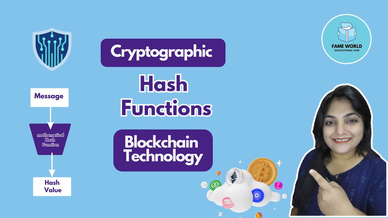 Cryptographic Hash Functions Explained 🔐 | Blockchain Tutorial Series