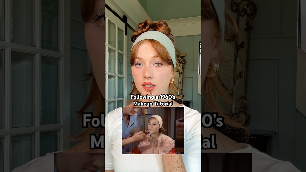 1960s Makeup Tutorial 💄 Vintage Beauty Tips