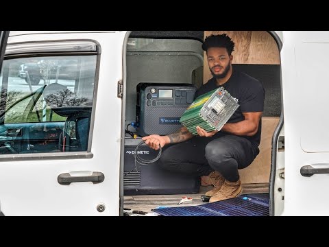 How I Installed SOLAR POWER in my VAN (The Easy Way) | Off Grid VAN