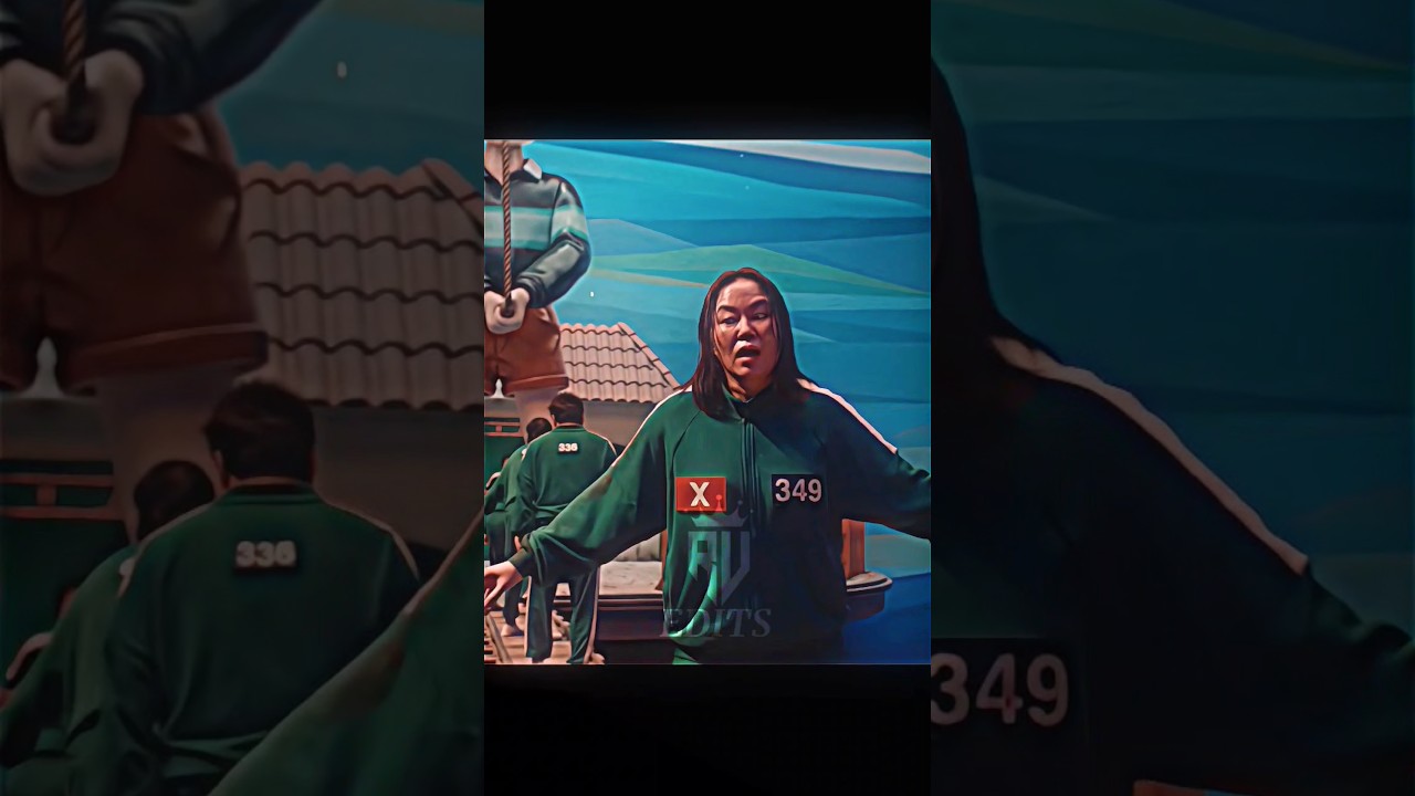 Jump Rope Game🥶 | Squid Game S3 Edit | FUNK MI CAMINO - (Slowed) #squidgame3 #trollface #shorts