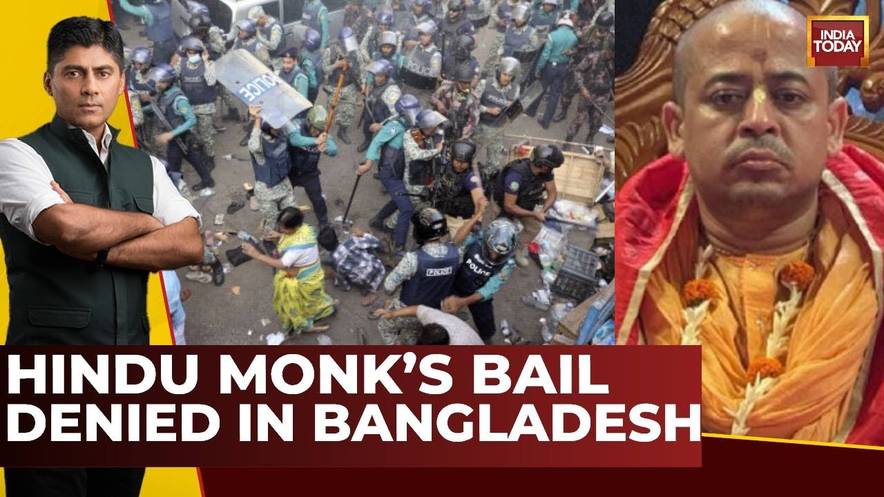 India First With Gaurav Sawant: Hindu Monk Chinmoy Denied Bail Amidst Rising Violence In Bangladesh