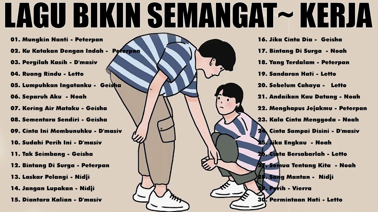 Lagu Santai Kerja Pop Indonesia 2000an 🎶