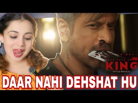 KING | Title Reveal | Shah Rukh Khan | Siddharth Anand | It’s Showtime | 2026 | Reaction