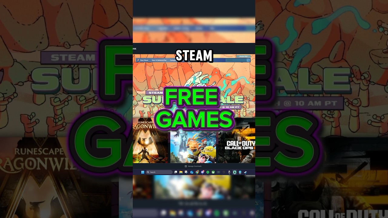 Top Free Games to Grab During Steam Summer Sale 2025 🎮