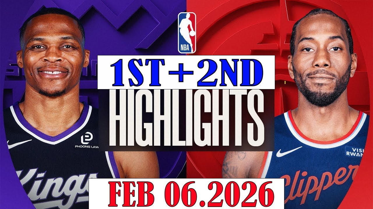 Sacramento Kings vs Los Angeles Clippers 1st+2nd Qtr Feb 06.2025 Highlights | NBA HIGHLIGHT